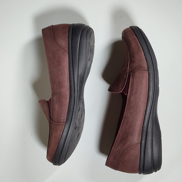 Dansko Marianne brown leather slip on loafers shoes 41 - Picture 8 of 10